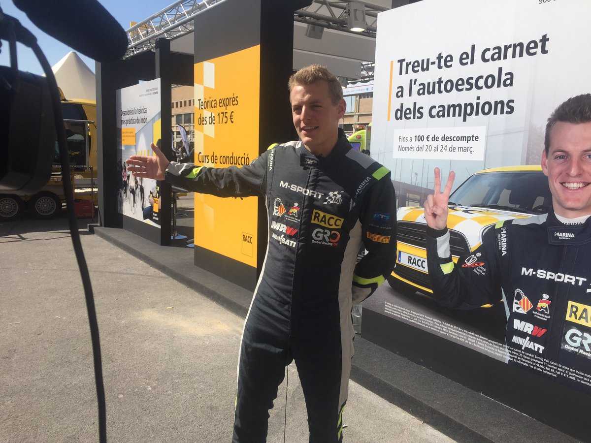 Nueva rotulación del Ford Fiesta R5 de Nil Solans - Automovilismo Canario