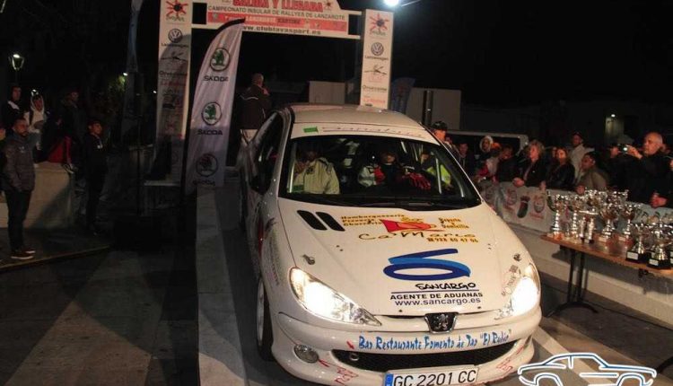 Trofeos – IV Rallye Tías –Yaiza (10)Sergio Betancort Bonilla