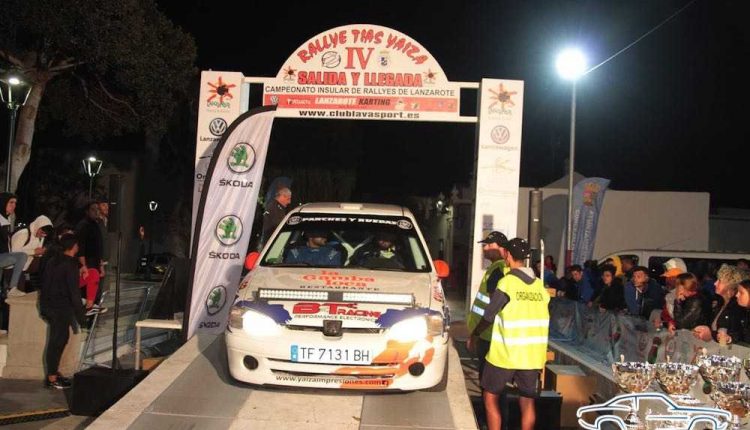 Trofeos – IV Rallye Tías –Yaiza (11)Sergio Betancort Bonilla