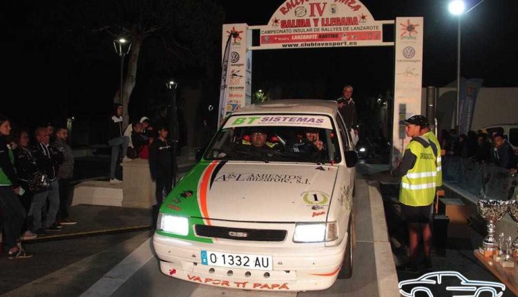 Trofeos – IV Rallye Tías –Yaiza (15)Sergio Betancort Bonilla