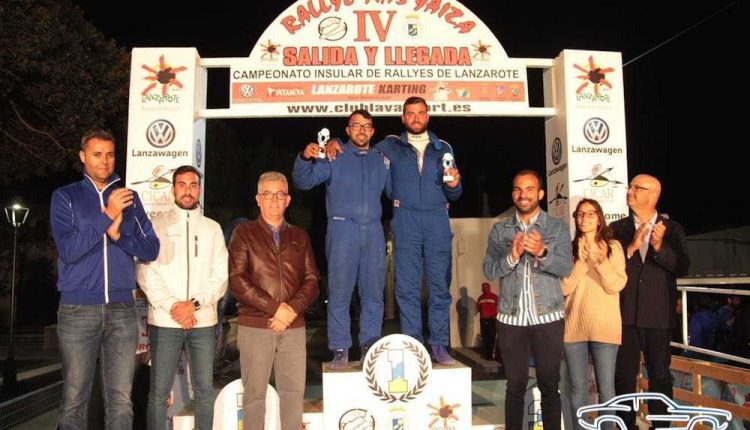 Trofeos – IV Rallye Tías –Yaiza (58)Sergio Betancort Bonilla