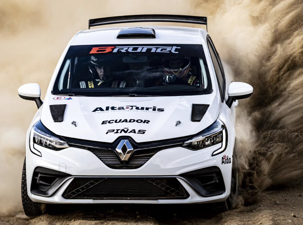 Nil Solans, de test con el nuevo Clio Rally3 de Brunet Competition -  Automovilismo Canario