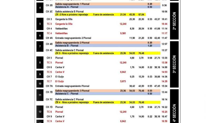 Itinerario-Horario11ºREXTH-2025