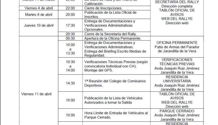 ProgramaHorario